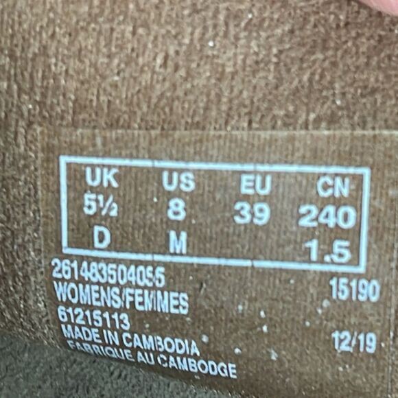 Clarks Collection Lafley Tan Wedge Cork Sandals Sz 8 - Picture 6 of 7